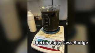 Środki zatrzymujące papier poprawiają odwadnianie osadów