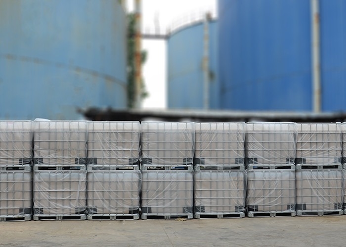 1000 kg IBC Zbiornik Rozproszonej Żywicy Rozmiar Do Czynnika Wodotwórczego Z 3 Miesięcy Żywotności